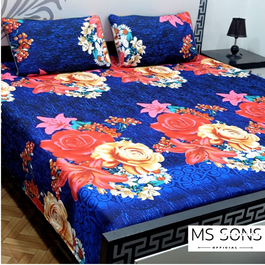 ROYAL BLUE - BEDSHEET