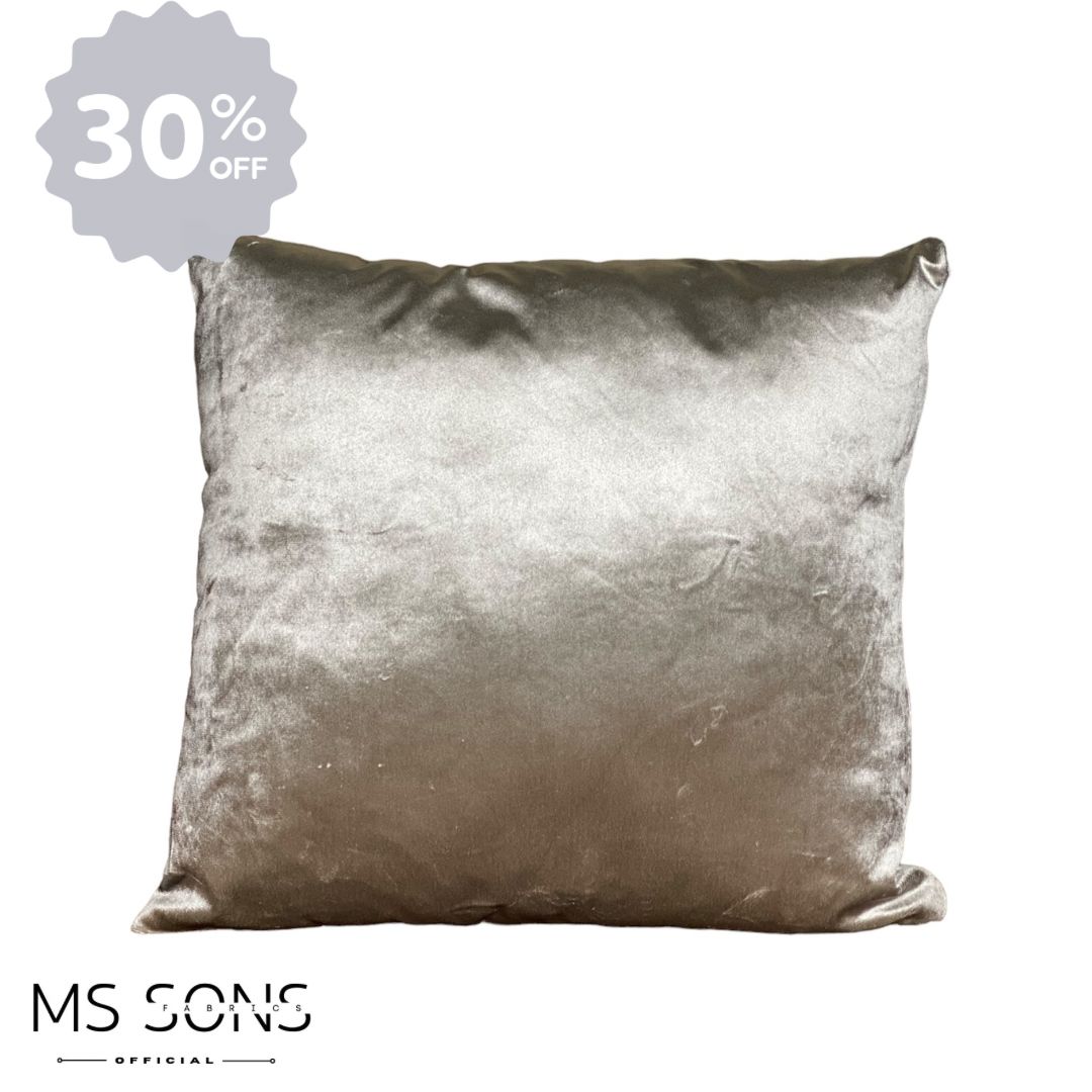 Luxury Velvet Laser CUT Cushion Cover (BEIGE)